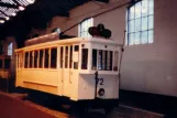 Bruxelles motorvogn 72 på Musée du Tram (1981)