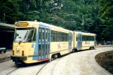 Bruxelles sporvognslinje 44 med ledvogn 7818 ved Tervuren Station (2002)