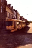 Bruxelles sporvognslinje 55 med ledvogn 7939 ved Silence/Stilte (1990)