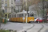 Budapest sporvognslinje 17 med ledvogn 1317 på Margit körút (2006)