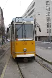 Budapest sporvognslinje 2 med ledvogn 1352 ved Jászai Mari tér (2013)