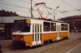 Budapest sporvognslinje 59 med motorvogn 4022 ved Széll Kálmán tér (Moszkava Tér) (1983)