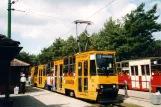 Bydgoszcz sporvognslinje 1 med motorvogn 269 ved Las Gdański Lesny Park Kaltary, Wypockynka (2004)