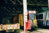 Charleroi godsvogn 8141 inde i Depot Anderlues (2007)