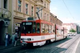 Cottbus sporvognslinje 3 med ledvogn 134 ved Altmarkt (2004)