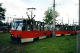 Częstochowa motorvogn 646 ved remisen (2004)