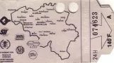 Dagkort til Bruxelles Interkommunale Transport Selskab (MIVB/STIB) (1990)