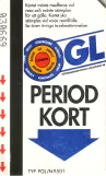 Dagkort til Göteborgs Spårvägar (GS), forsiden (1995)