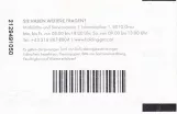 Dagkort til Holding Graz Linien, bagsiden (2012)