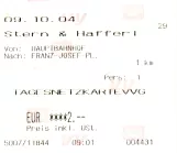 Dagkort til Verein Pro Gmundner Straßenbahn (2004)