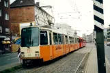 Dortmund sporvognslinje U43 med ledvogn 123 ved Ostentor (2002)