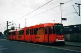 Dortmund sporvognslinje U43 med ledvogn 148 ved DO-Wickede S (2007)