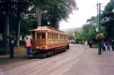 Douglas, Isle of Man Manx Electric Railway med motorvogn 7 ved Laxey (2006)