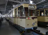 Dresden motorvogn 1512 i Straßenbahnmuseum (2019)