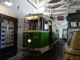 Dresden motorvogn 854 i Straßenbahnmuseum (2019)