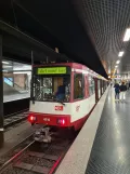 Düsseldorf ledvogn 4210 ved Hauptbahnhof (2022)