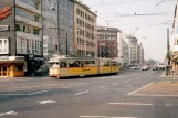 Düsseldorf sporvognslinje 715 i krydset Graf-Adolf-Straße/Berliner Allee (1996)