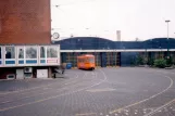 Essen skolevogn 640 foran remisen Schwerriner Straße (1996)
