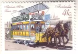 Frimærke: Adelaide hestesporvogn 18 (1989)
