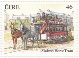 Frimærke: Galway hestesporvognslinje  (1987)