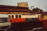 Geneve motorvogn 71 ved remisen Dépôt La Jonction (1982)