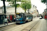 Gent sporvognslinje 4 med motorvogn 42 ved Zuid (2002)
