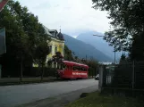 Gmunden sporvognslinje 174 med motorvogn 10 på Alois Kaltenbruner-Str. (2009)