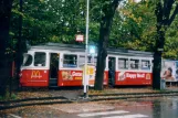 Gmunden sporvognslinje 174 med motorvogn 8, siden Hauptbahnhof (2004)