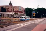 Gøteborg sporvognslinje 3 med ledvogn 225 "Farbror Becq" på Första Långgaten (1995)
