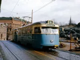 Gøteborg sporvognslinje 4 med motorvogn 512 på Järntorget (1962)