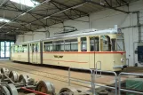 Gotha museumsvogn 215 inde i remisen Betriebshof (2014)