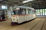 Gotha museumsvogn 47 inde i Betriebshof (2014)