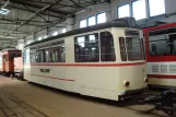 Gotha museumsvogn 93 inde i Betriebshof (2014)