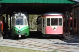 Graz ledvogn 566 i Tramway Museum (2012)