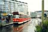 Haag sporvognslinje 1 med ledvogn 3098 ved Kurhaus (2002)