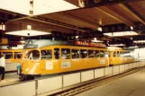 Haag sporvognslinje 6 med motorvogn 1317 ved Den Haag Centraal (1981)