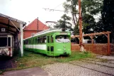 Hannover ledvogn 503 foran Straßenbahn-Museum (2000)