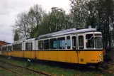 Hannover ledvogn 931 udenfor Straßenbahn-Museum (1986)