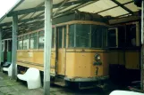 Hannover motorvogn 2 på Straßenbahn-Museum (1999)