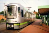 Hannover sporvognslinje 1 med ledvogn 2018 ved Sarstedt (2002)