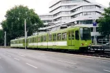 Hannover sporvognslinje 10 med ledvogn 6025 ved Aegientorplatz (2003)
