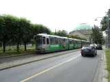 Hannover sporvognslinje 11 med ledvogn 2550 ved Congress Centrum (2020)