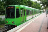 Hannover sporvognslinje 2 med ledvogn 6247 ved Alte Heide (2012)