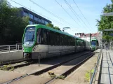 Hannover sporvognslinje 7 med ledvogn 3013 ved Allerweg (2022)