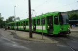 Hannover sporvognslinje 9 med ledvogn 6122 ved Fasanenkrug (2010)