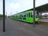 Hannover sporvognslinje 9 med ledvogn 6227 ved Empelde (2018)