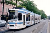 Heidelberg sporvognslinje 22 med ledvogn 265 "Bautzen" ved Altes Hallenbad (Thibautstraße) (2003)