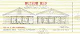 Indgangsbillet til Muzeum Městské Hromadné Dopravy v Praze (MHD), forsiden (2024)