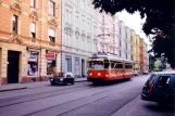 Innsbruck sporvognslinje 1 på Claudia Strasse (1991)