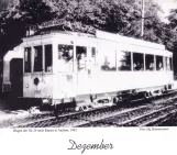 Kalender: Aachen regionallinje 24 med motorvogn 7207  (1942)
